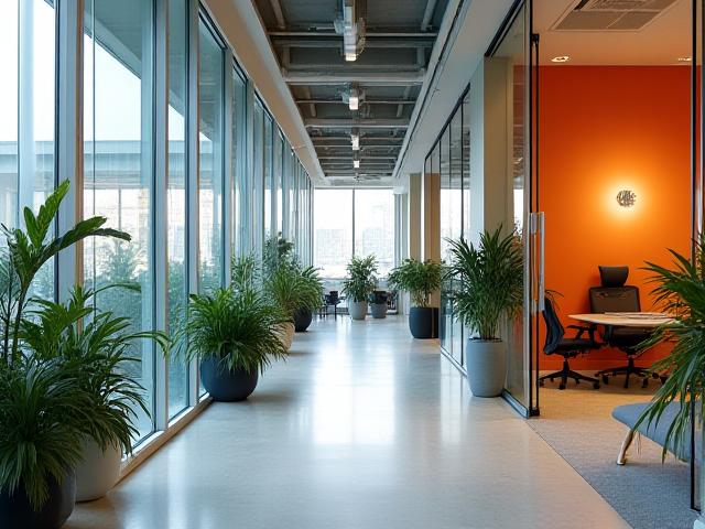 Modern workspace reflecting Peak HR Solutions' growth journey